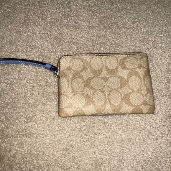 Blue coach signature wallet - Picture 2 of 3